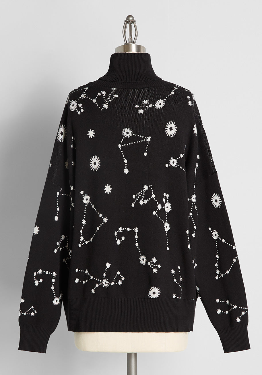 Connecting The Stars Turtleneck Sweater