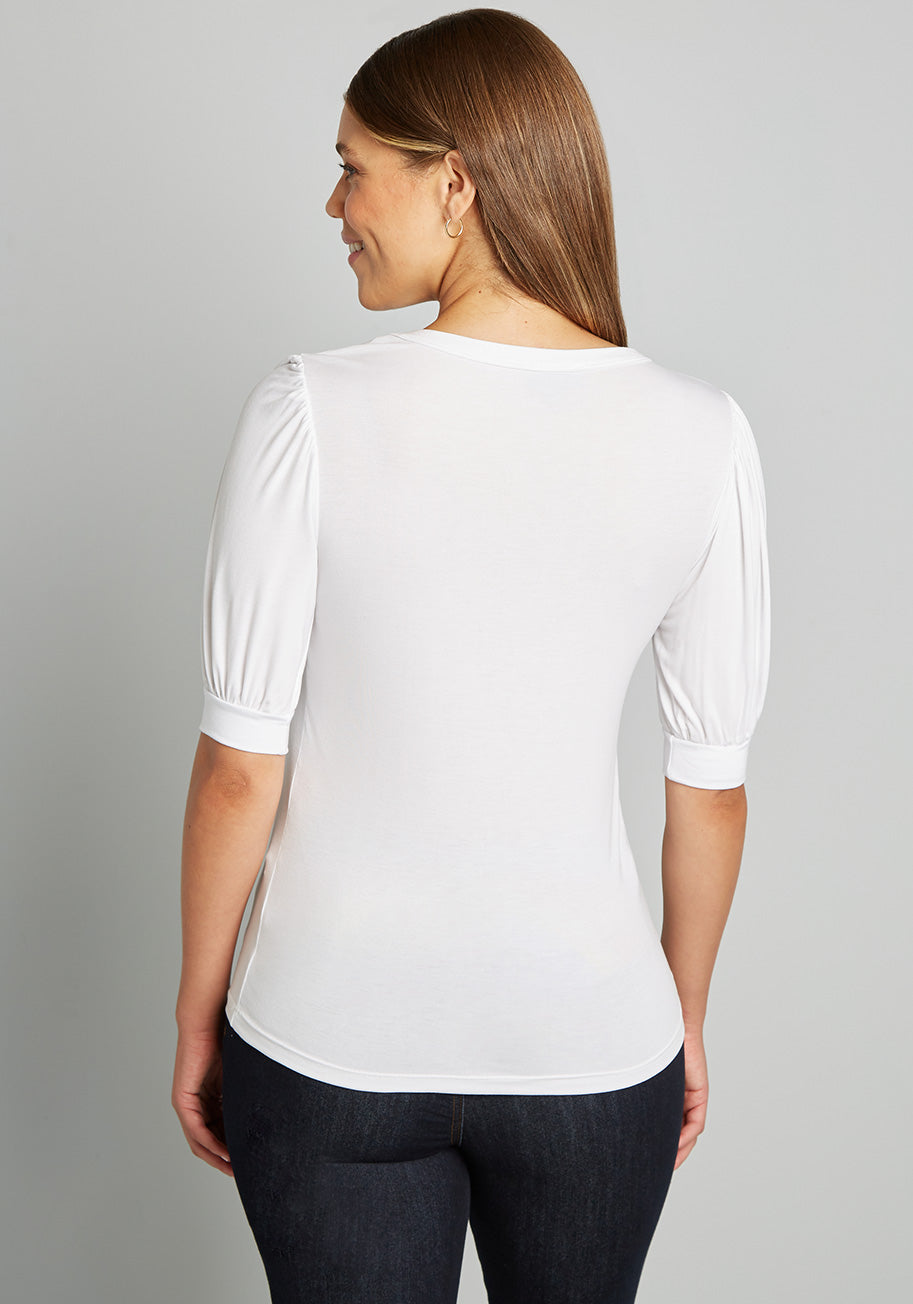 Beyond Basic Short Sleeve Top