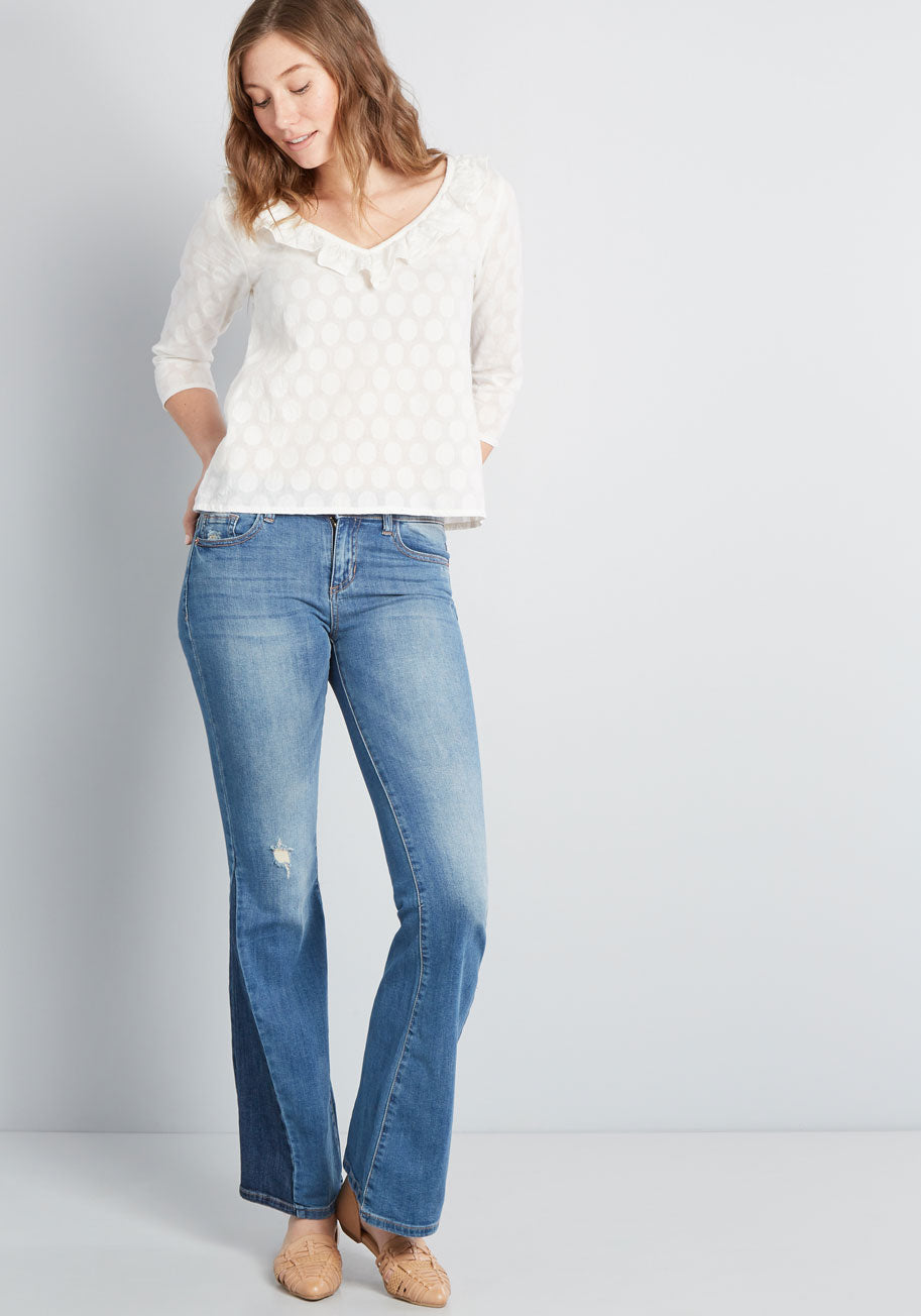 Ruffles or Nothing Cotton Blouse