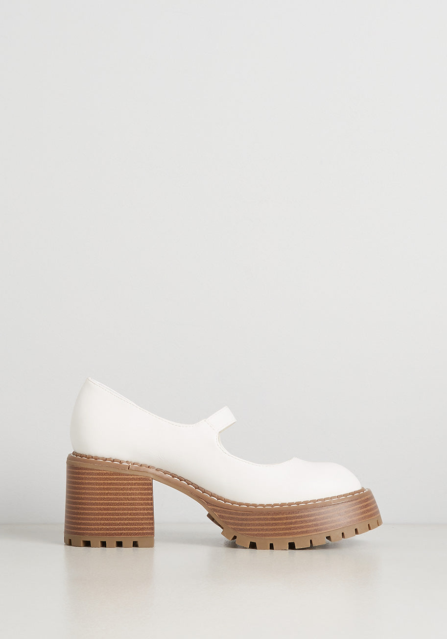 Straight to the Top Platform Heel