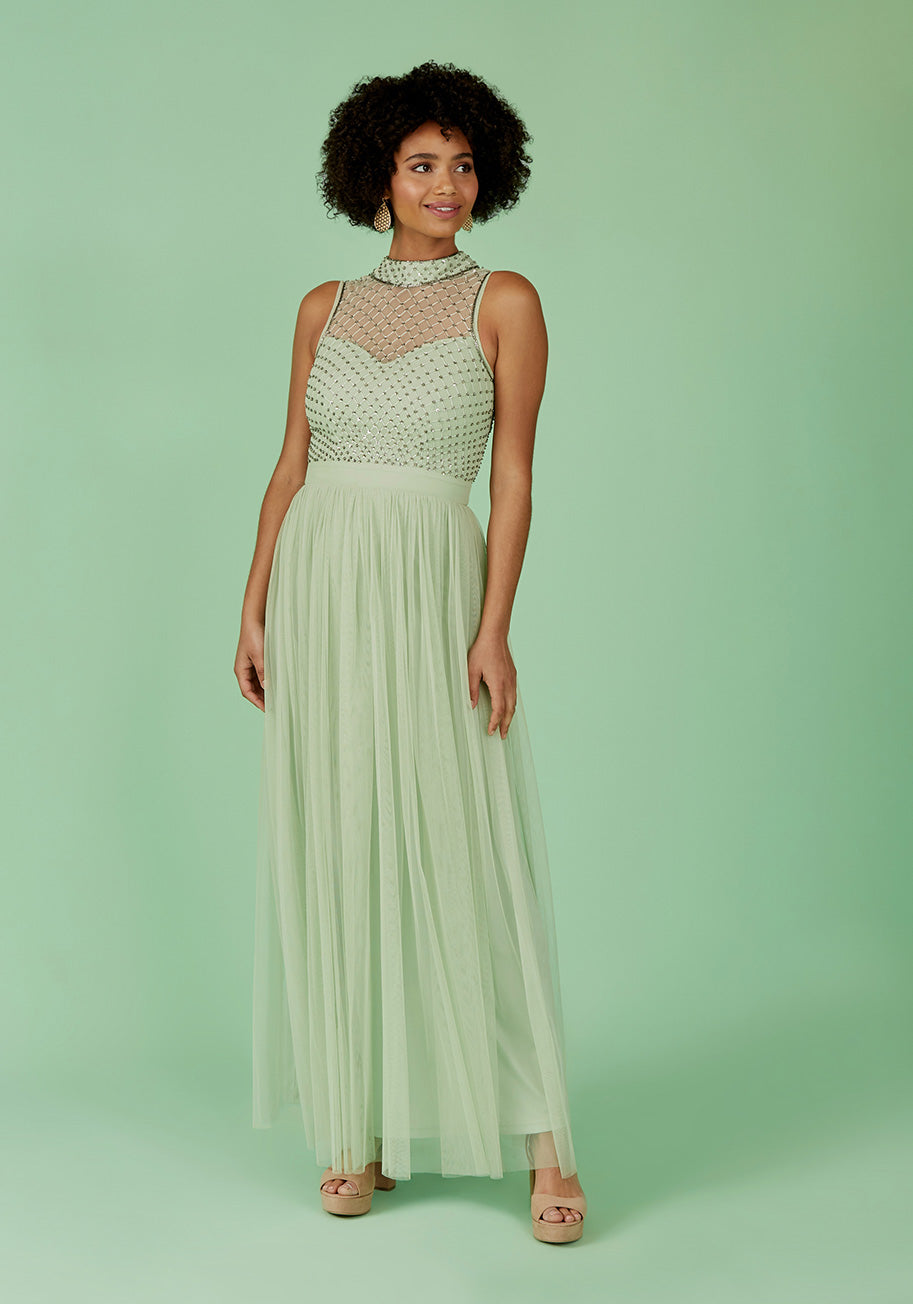 An Unforgettable Evening Maxi Dress