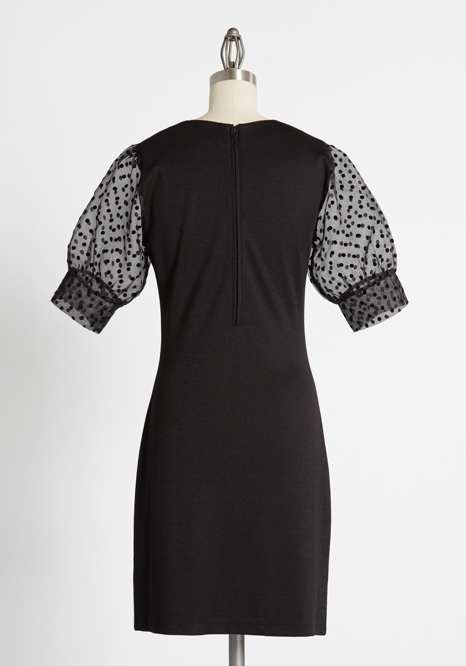 A Toast to Chic! Ponte Dress