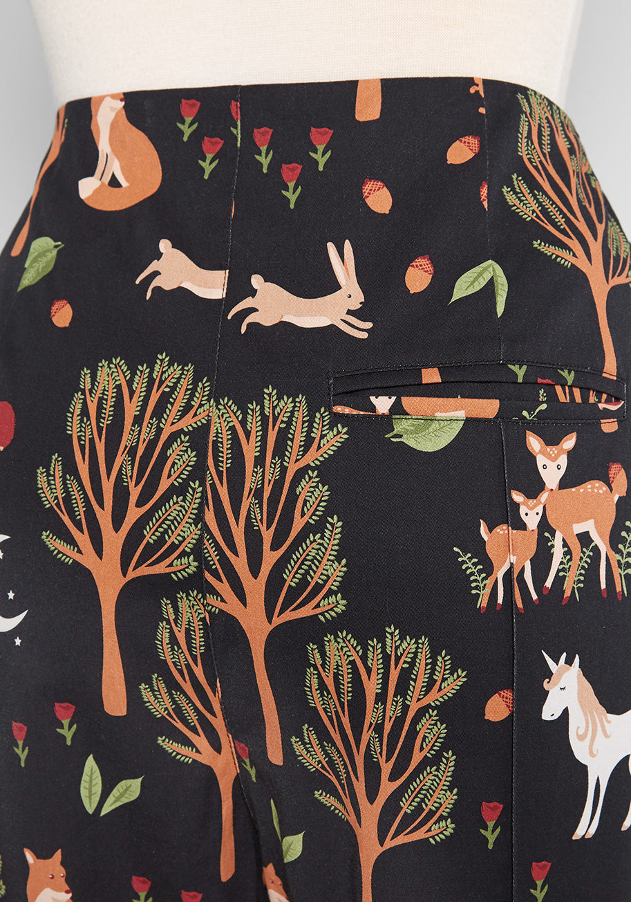 ModCloth x Collectif Frolicking By Moonlight Pants