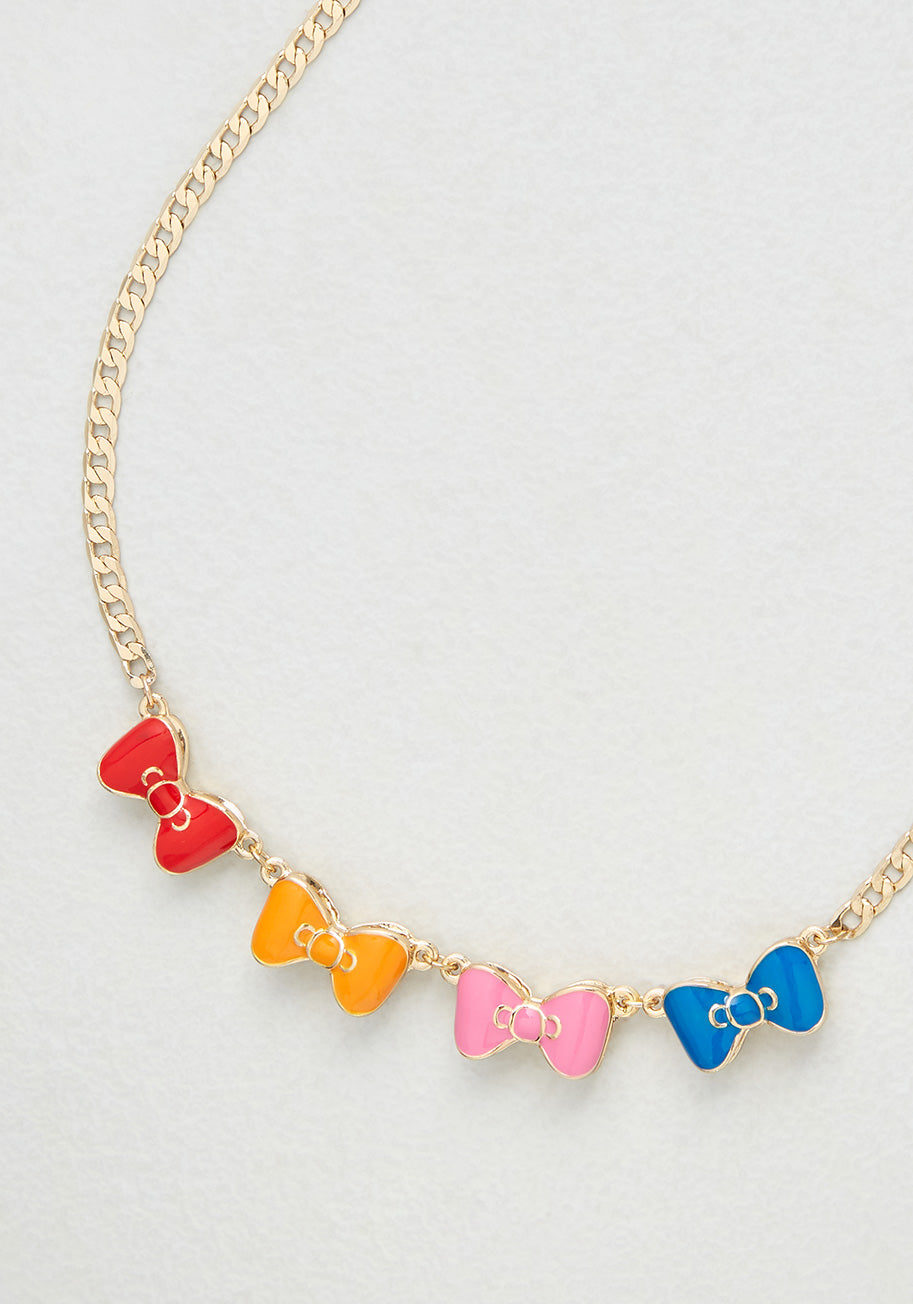 I Know Those Bows! Necklace