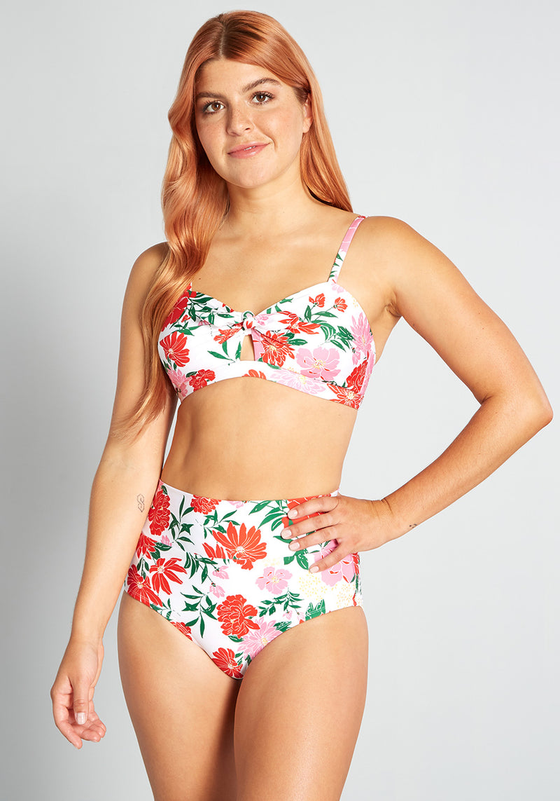 Bliss - 3 V Tier Bandeau Romper