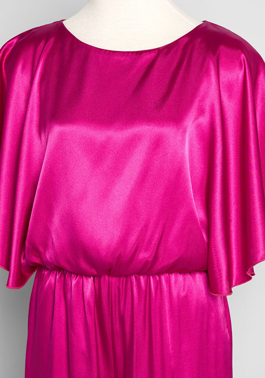 Flashy Fuchsia Flashback Jumpsuit