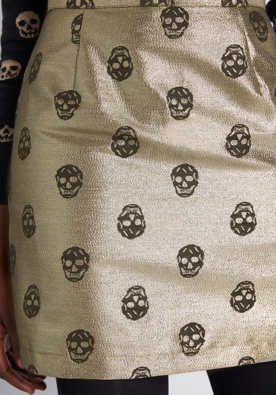 Skull Brigade A-Line Skirt