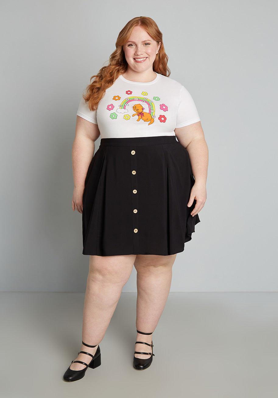 ModCloth x Marisol Muro When Casual Calls Crew Neck Tee