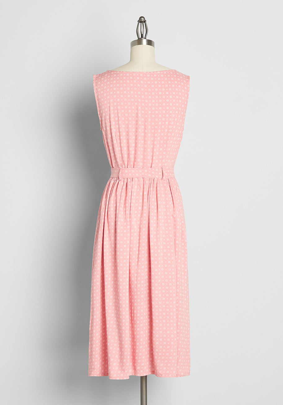 The Sweetness Of Simplicity Midi Dress