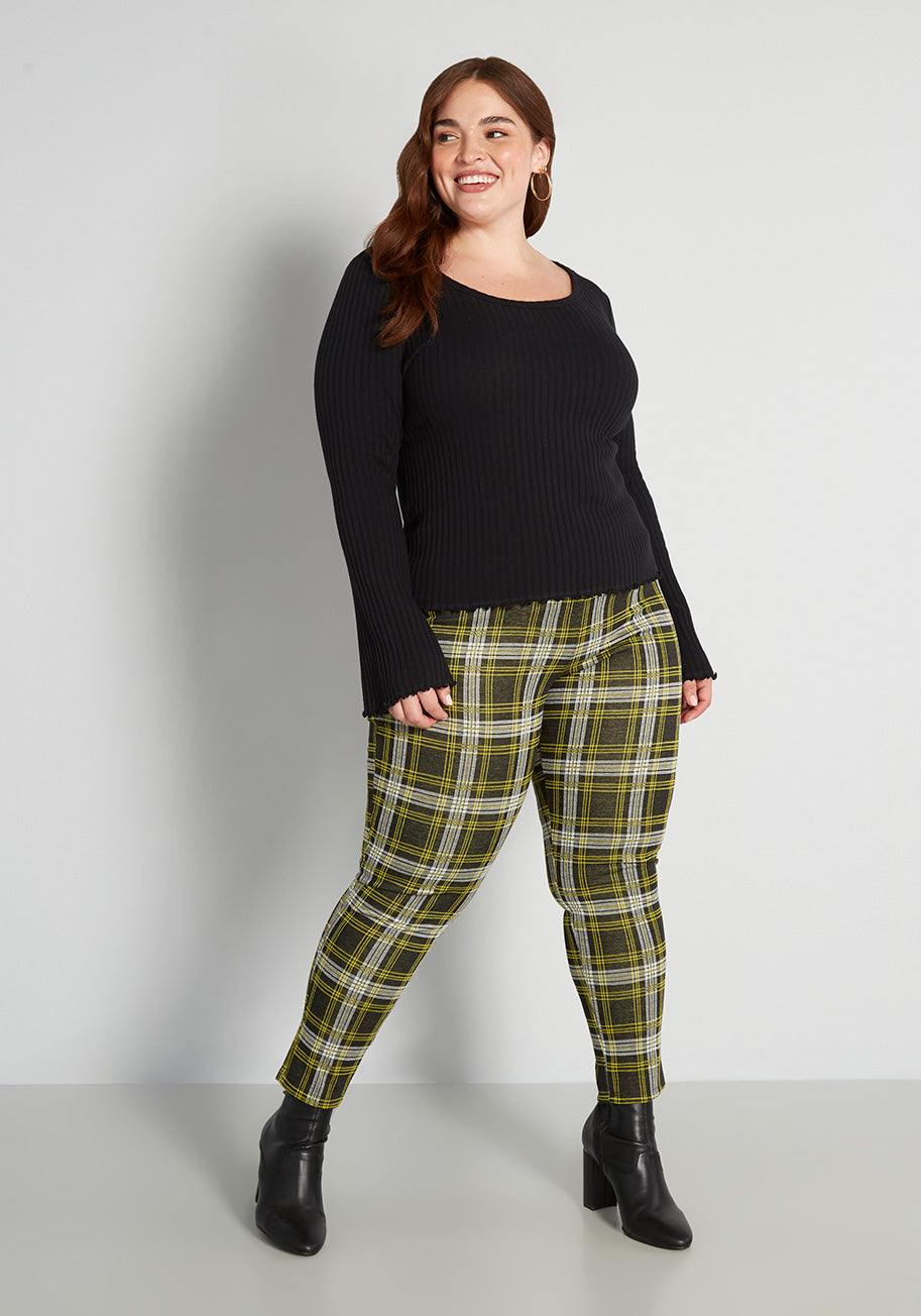 Never Plaid It So Good Leggings