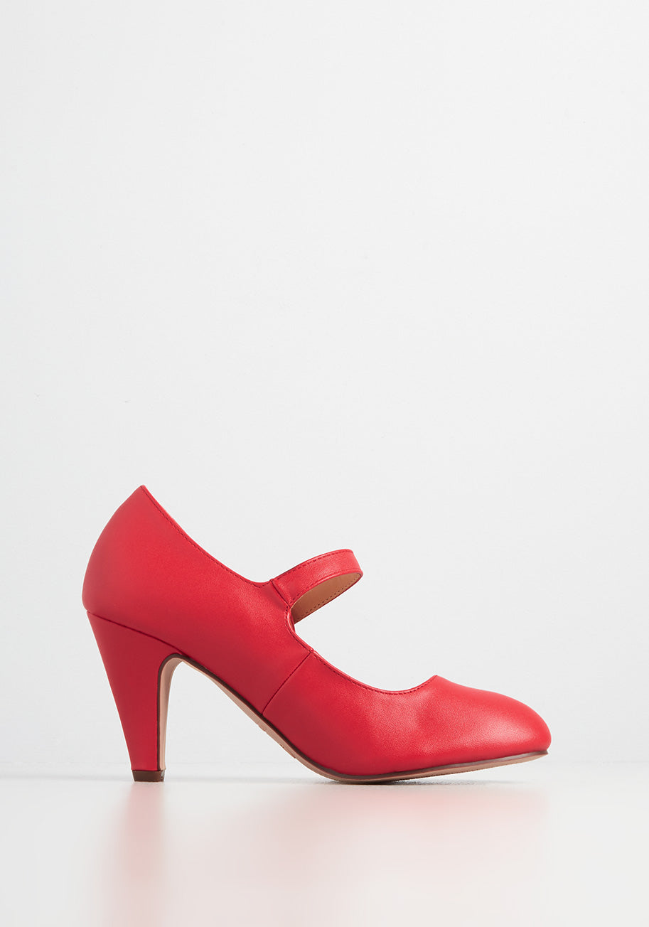 Kickin' Up Feels Mary Jane Heel