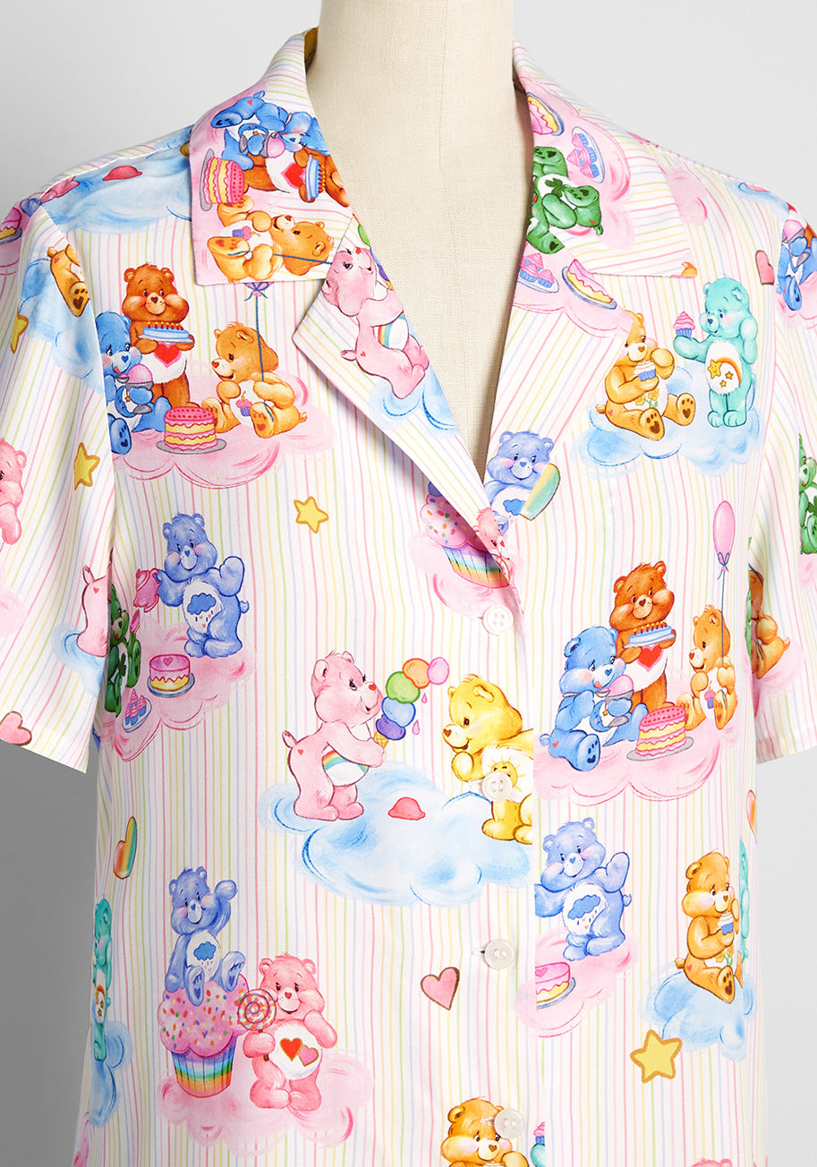 ModCloth X Care Bears Camp Collar Shirt