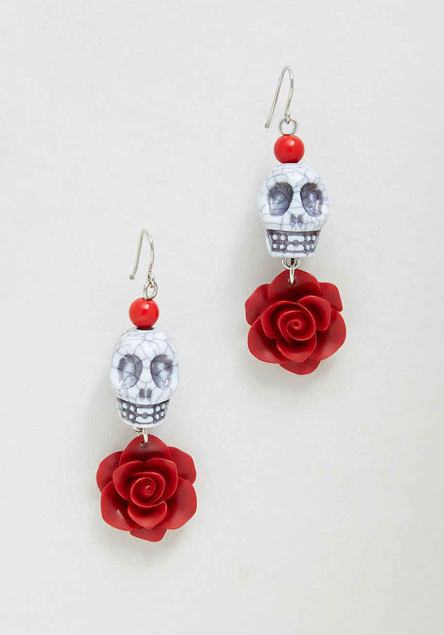 Dearly Departed Drop Earrings