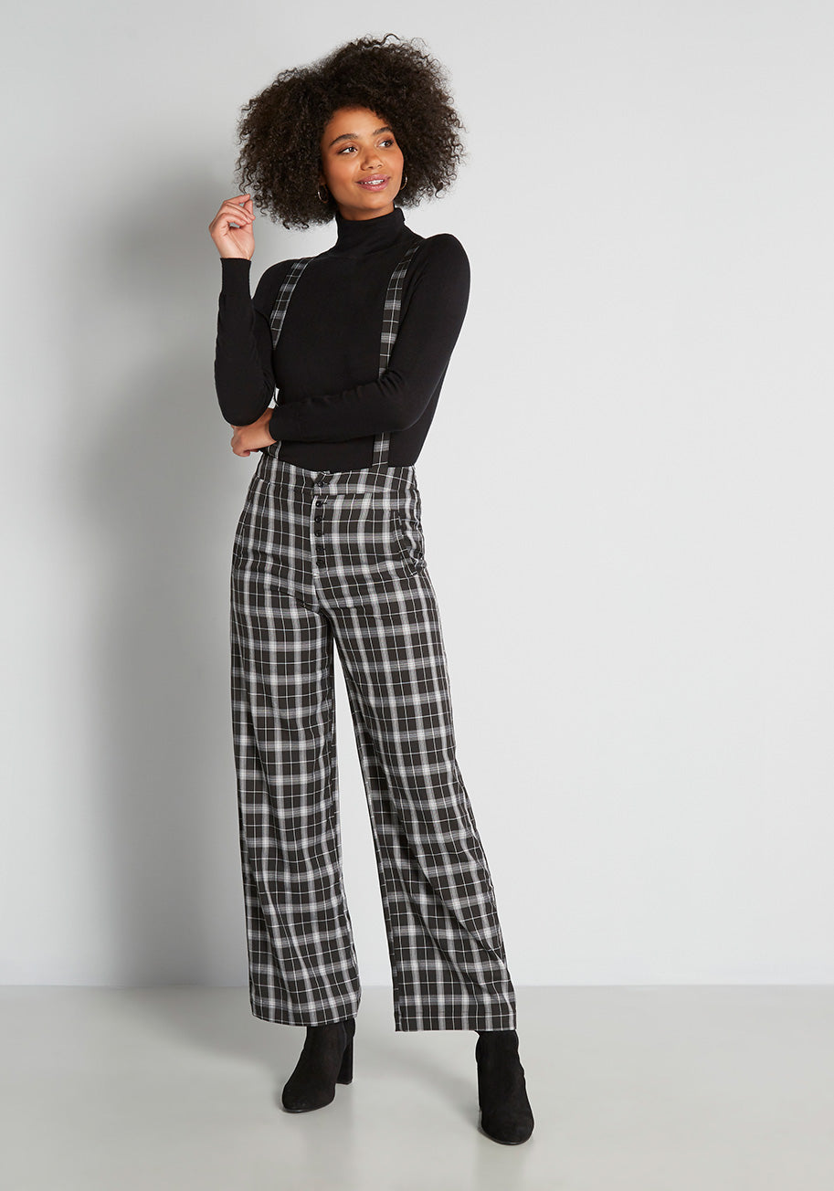 Suspending Beliefs Wide-Leg Pants