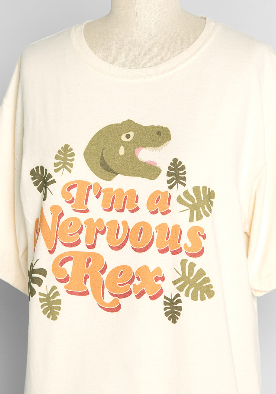 I'm A Nervous Rex Graphic Tee