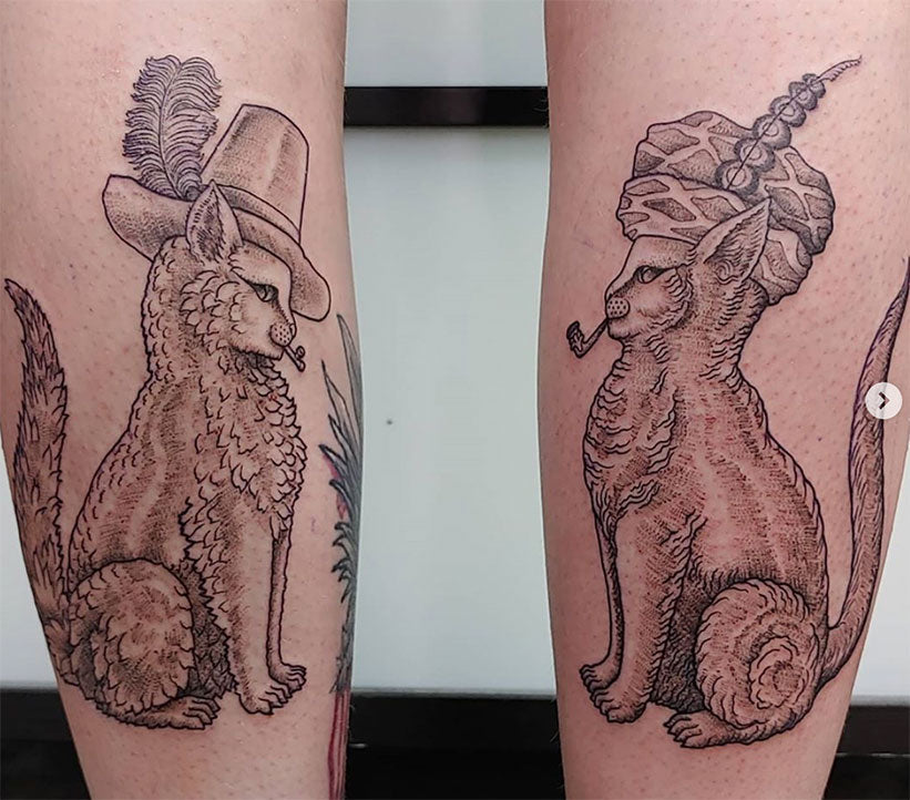  dapper rabbit tattoo