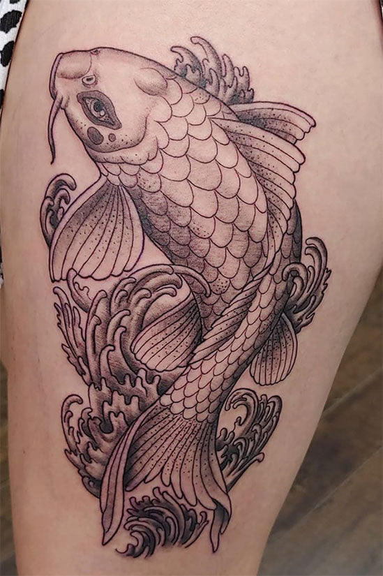 Nordic tattoo for Nicholas ❤️ . . . #tattoo #tatt #tattoos #tattooartist  #tattoodesign #tattoodesigns #inked #inkedskin #blackandwhit... | Instagram