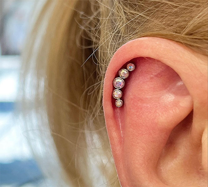  upper helix piercing