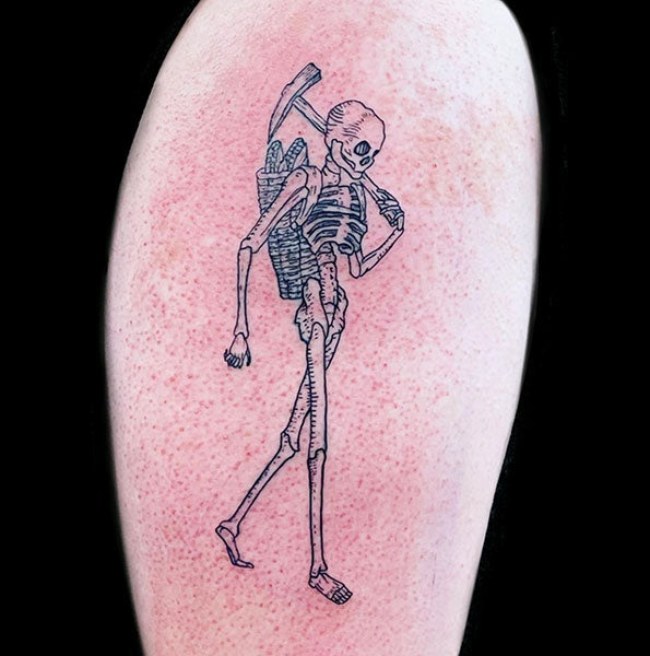  skeleton tattoo