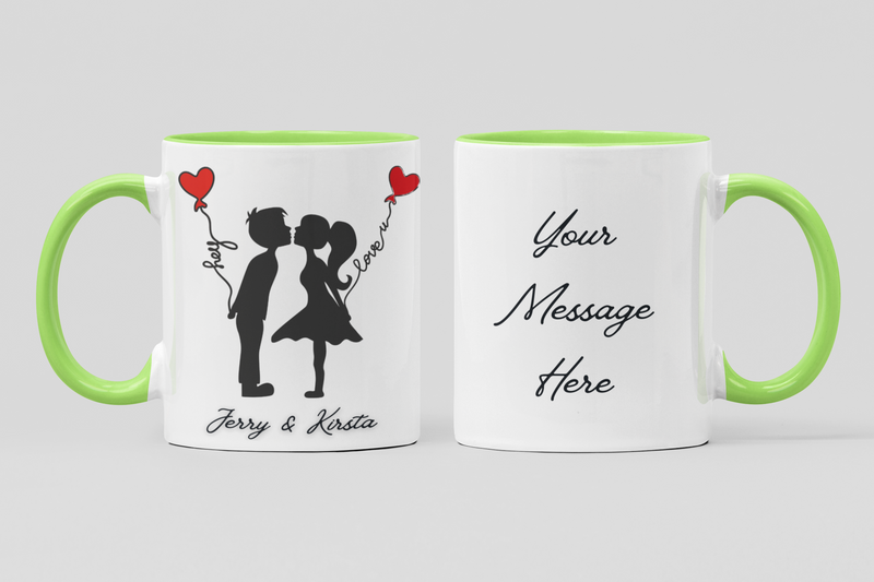 Kissing Couple Mug – Charmed Little Things