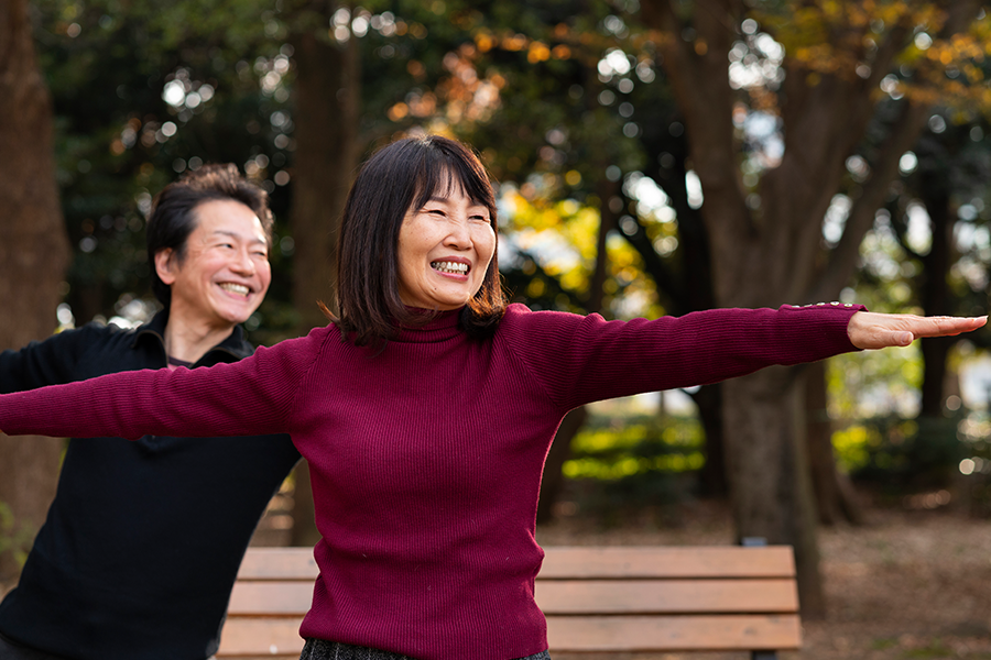 保持健康生活方式