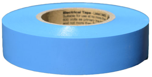JV Converting E-TAPE/PI07522 JVCC E-Tape Colored Electrical Tape, 66'  Length x 3/4 Width, Pink