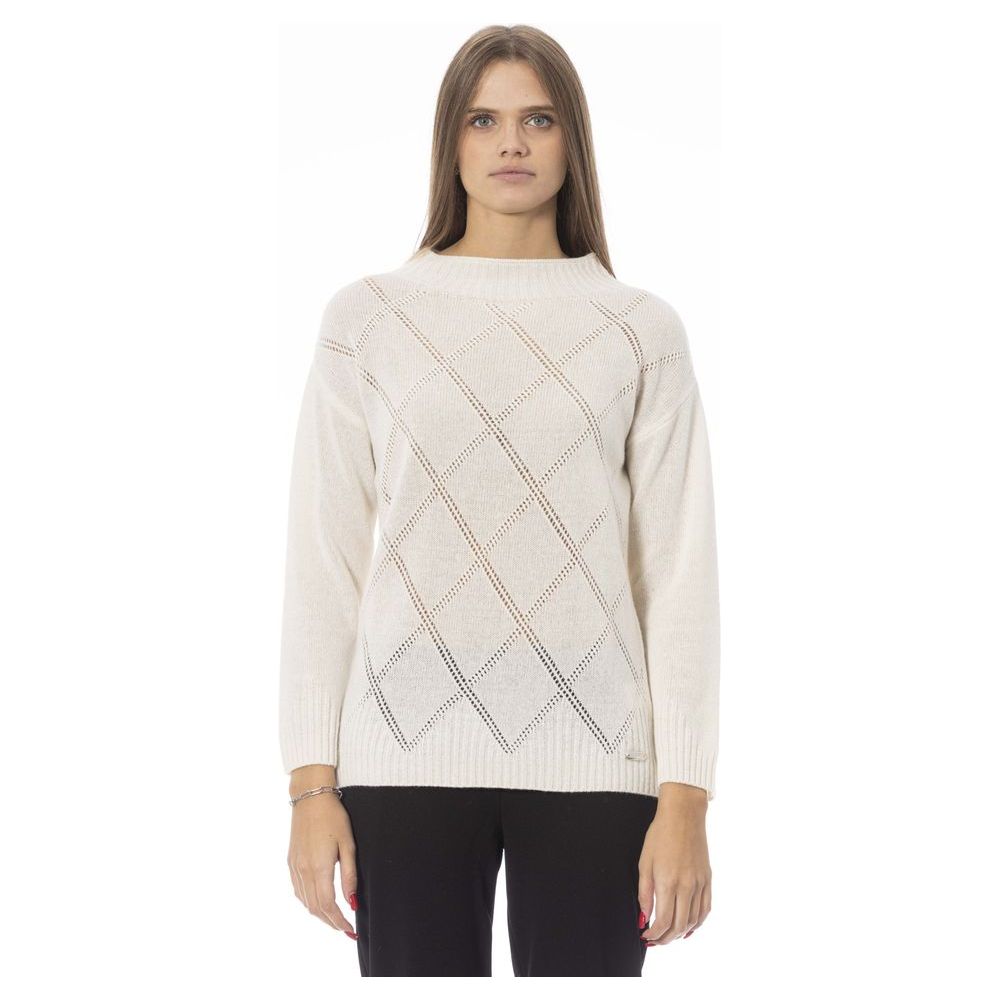 Baldinini Trend | Beige Wool Sweater | McRichard Designer Brands