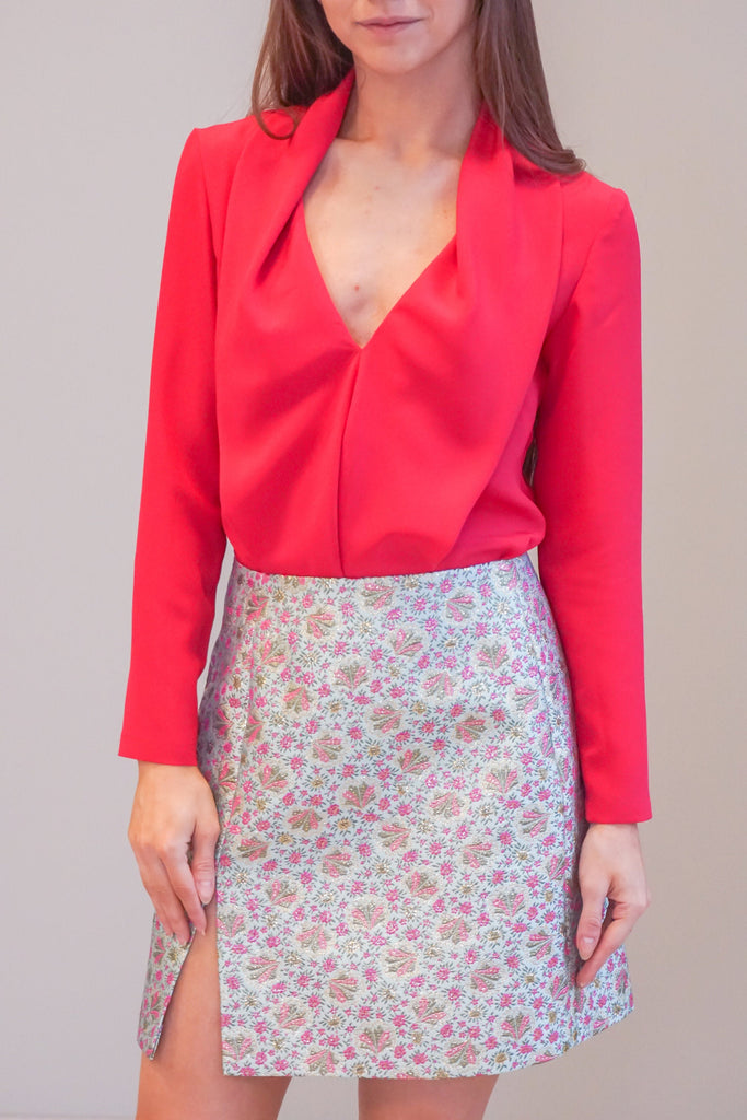 Womens Slit mini skirt PDF sewing pattern – Studio Rosado