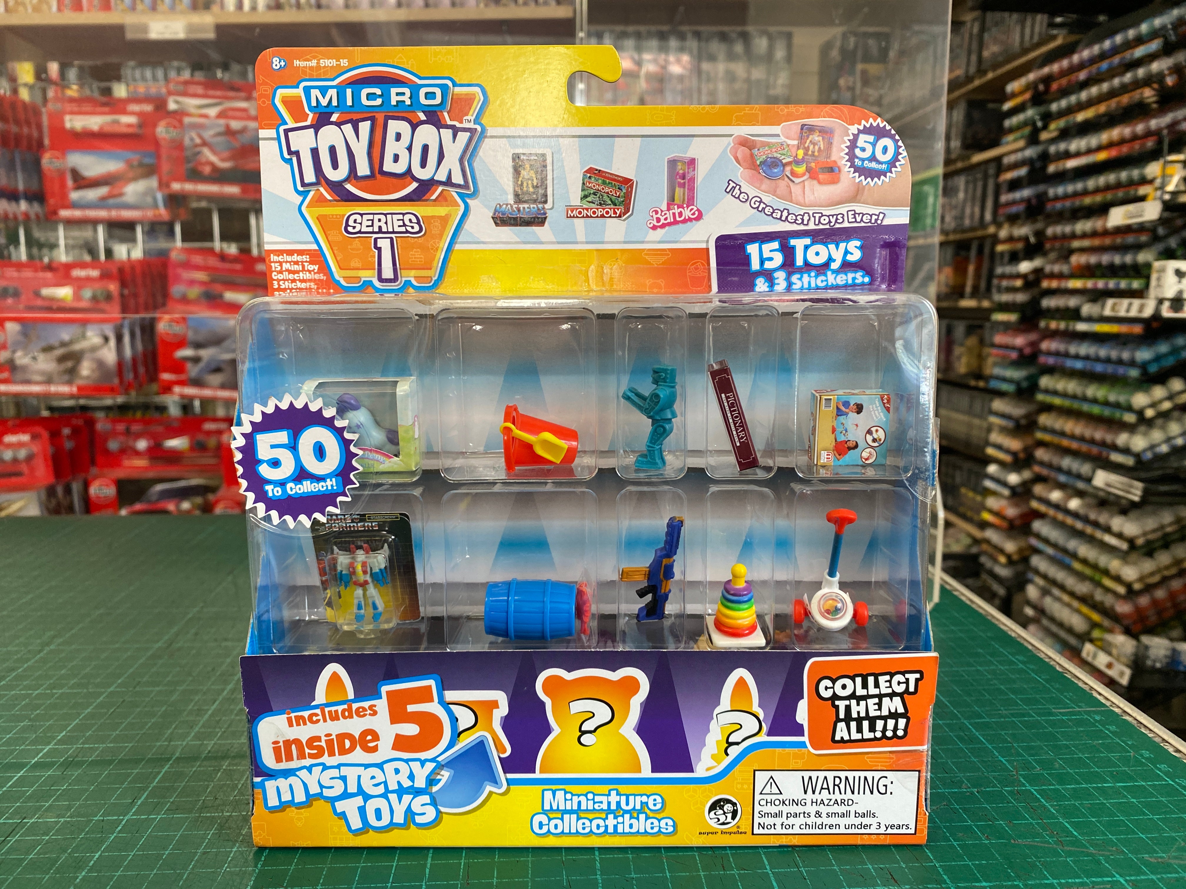 warehouse magic toy box