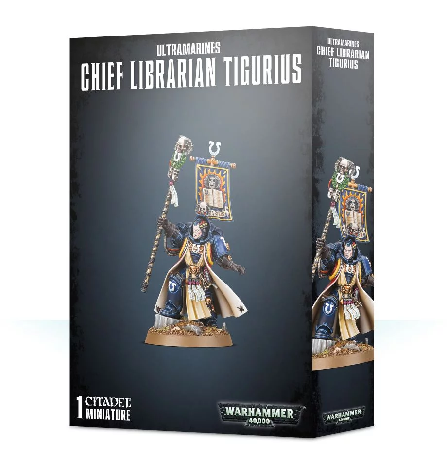SPACE MARINES Chief Librarian Tigurius Warhammer 40k