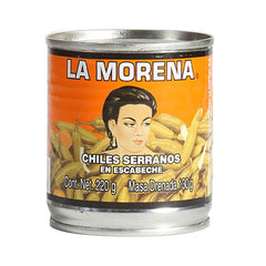 Pickled Serrano Chillies, La Morena – Picado Mexican