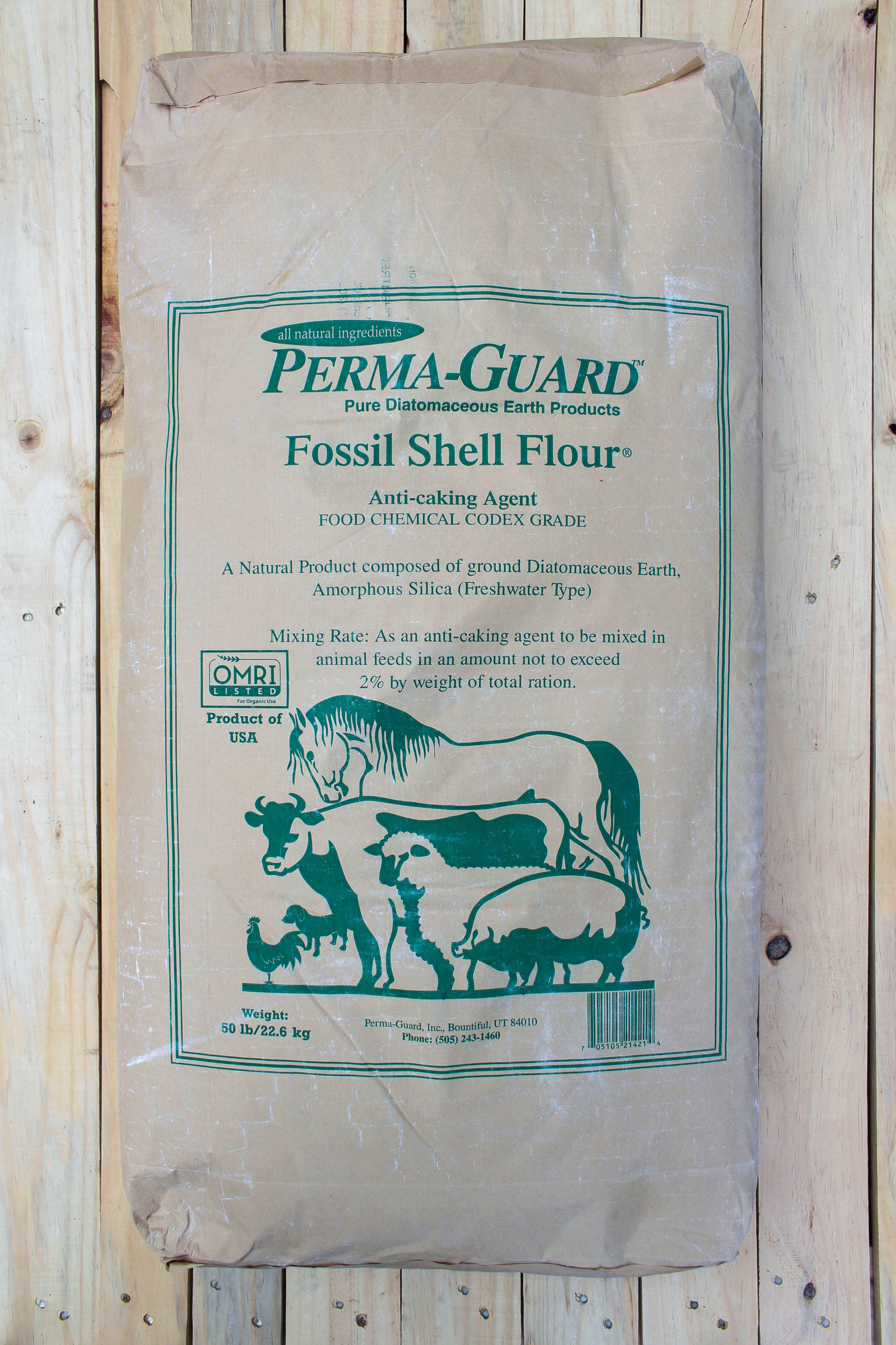 Perma-Guard - DE (Diatomaceous Earth) Food Grade - 50 lb Bag - Seven Springs Farm Supply product image