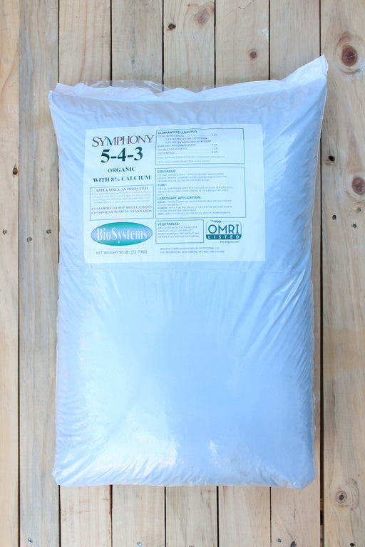 Crescendo Organic Fertilizer (8-2-2) - Full Pallet 40 x 50 lb — Seven  Springs Farm Supply