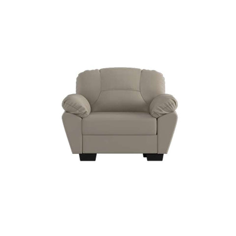 Adam Faux Leather 1 Seater Sofa