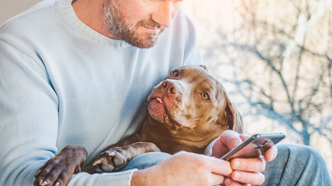 Guy & His Dog