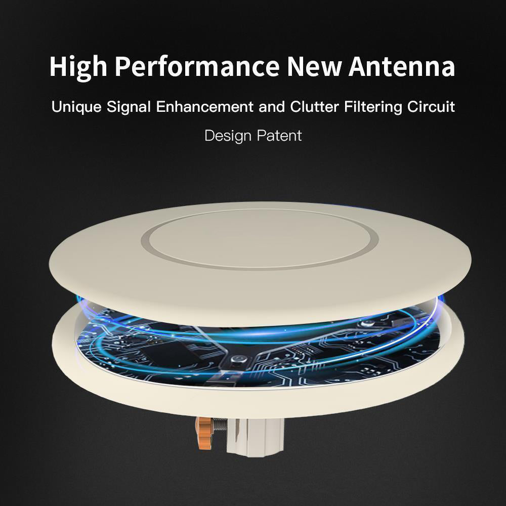 Aroflit™ 150 Miles 360° Omni-directional Amplified TV Antenna