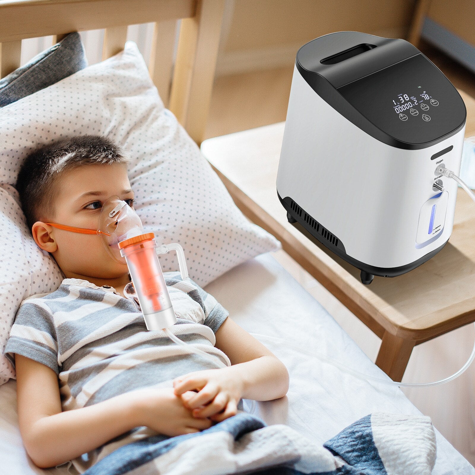 Home oxygen machine