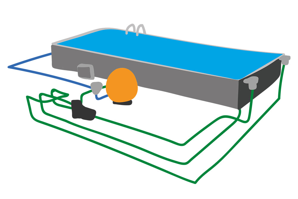 piscina con skimmer