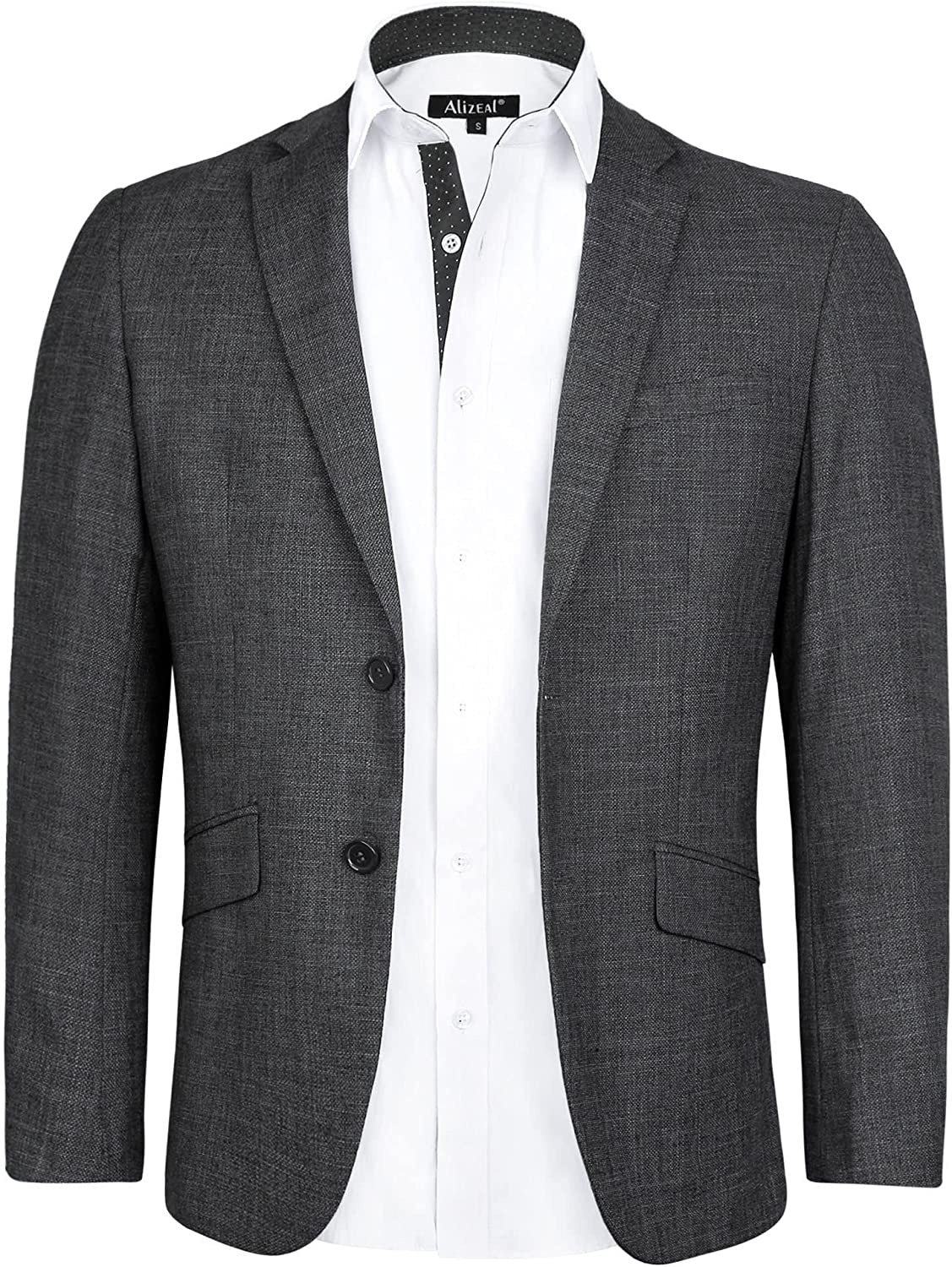 Statement Men's 3 Piece Modern Fit Tuxedo - Textured Jacket and Vest