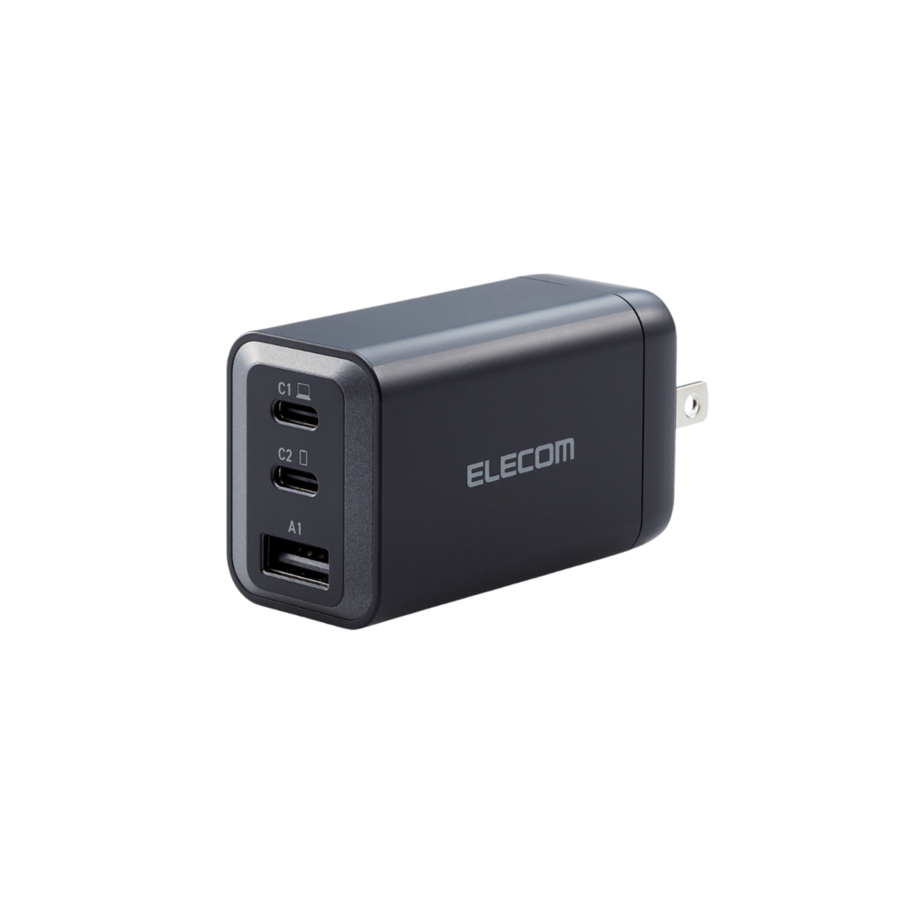 AISENS - Cargador Gan 45W, 2xUSB-C PD3.0 QC4.0, Blanco