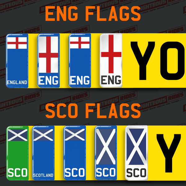 Pair Of 4D 3mm Acrylic Number Plates, Gloss Black, Road Legal Plates, –  Leigh Number Plates