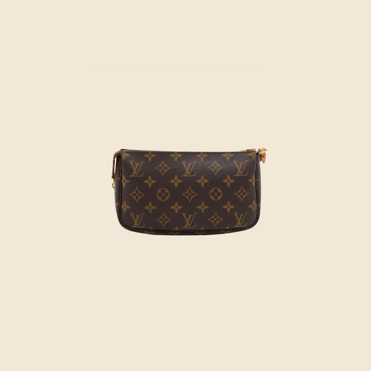 Louis Vuitton Monogram Pochette Milla PM - Brown Mini Bags, Handbags -  LOU514071