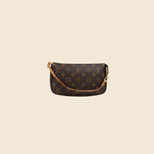 Stephen Sprouse x Louis Vuitton Beige Monogram Graffiti Pochette Accessoires