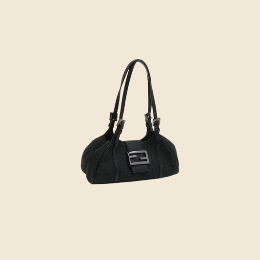 Fendi Zucca Pochette - Brown Mini Bags, Handbags - FEN286674