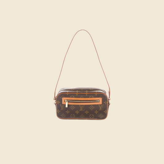 PRADA MUSTARD BROWN LEATHER BUCKLE BAG – RDB