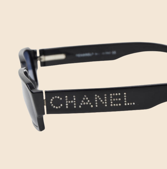 black chanel glasses