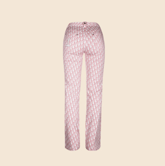 dior jeans pink