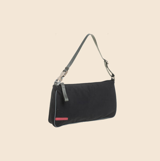 PRADA 2000s BLACK TESSUTO NYLON MINI SHOULDER BAG – RDB