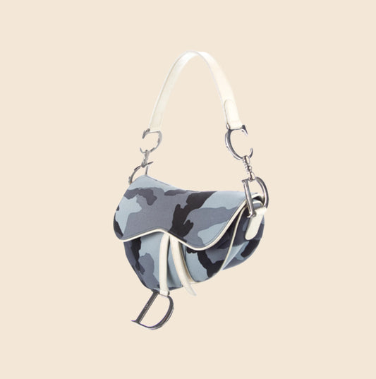 CHRISTIAN DIOR DIORELLA I LOVE SEX DENIM SADDLE BAG – RDB