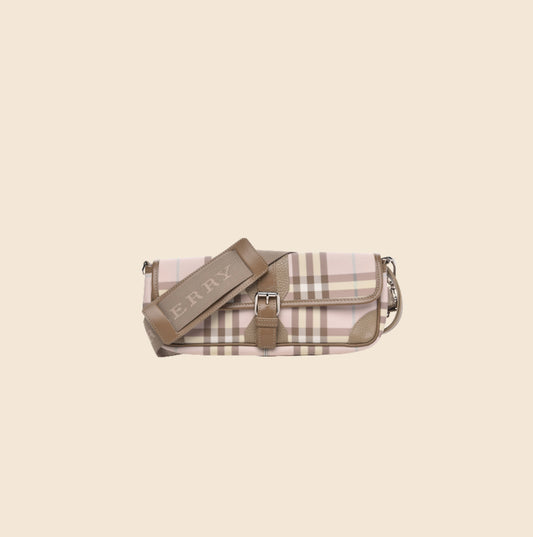 BURBERRY NOVA CHECK KNOT BAGUETTE BAG – RDB